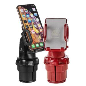 NIB - Bulbhead 2-Pack Cup Call Phone Mounts – Black & Red
